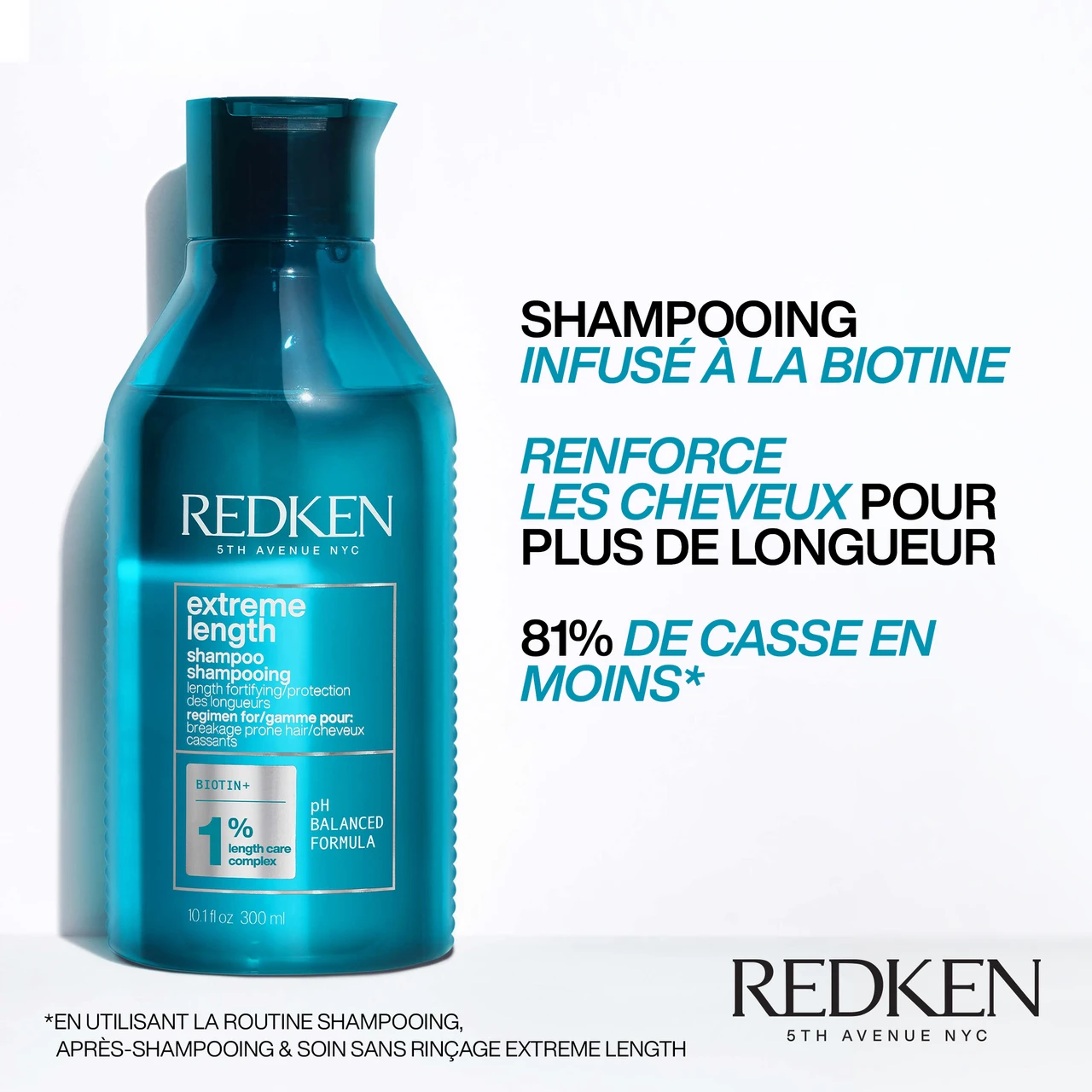 Shampooing Extreme Length Redken 1000ml 5 Shampooing Extreme Length Redken 1000ml – Image 3