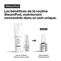 Soin Lissant 3-en-1 Steampod L'Oréal Professionnel 50ml -AURORA Magasin 3474637153434 3 17163.1694098770