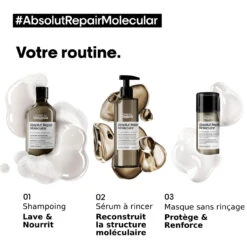 Sérum à Rincer Absolut Repair Molecular L'Oréal Professionnel 250 Ml -AURORA Magasin 3474637153489 3 55559.1696600163