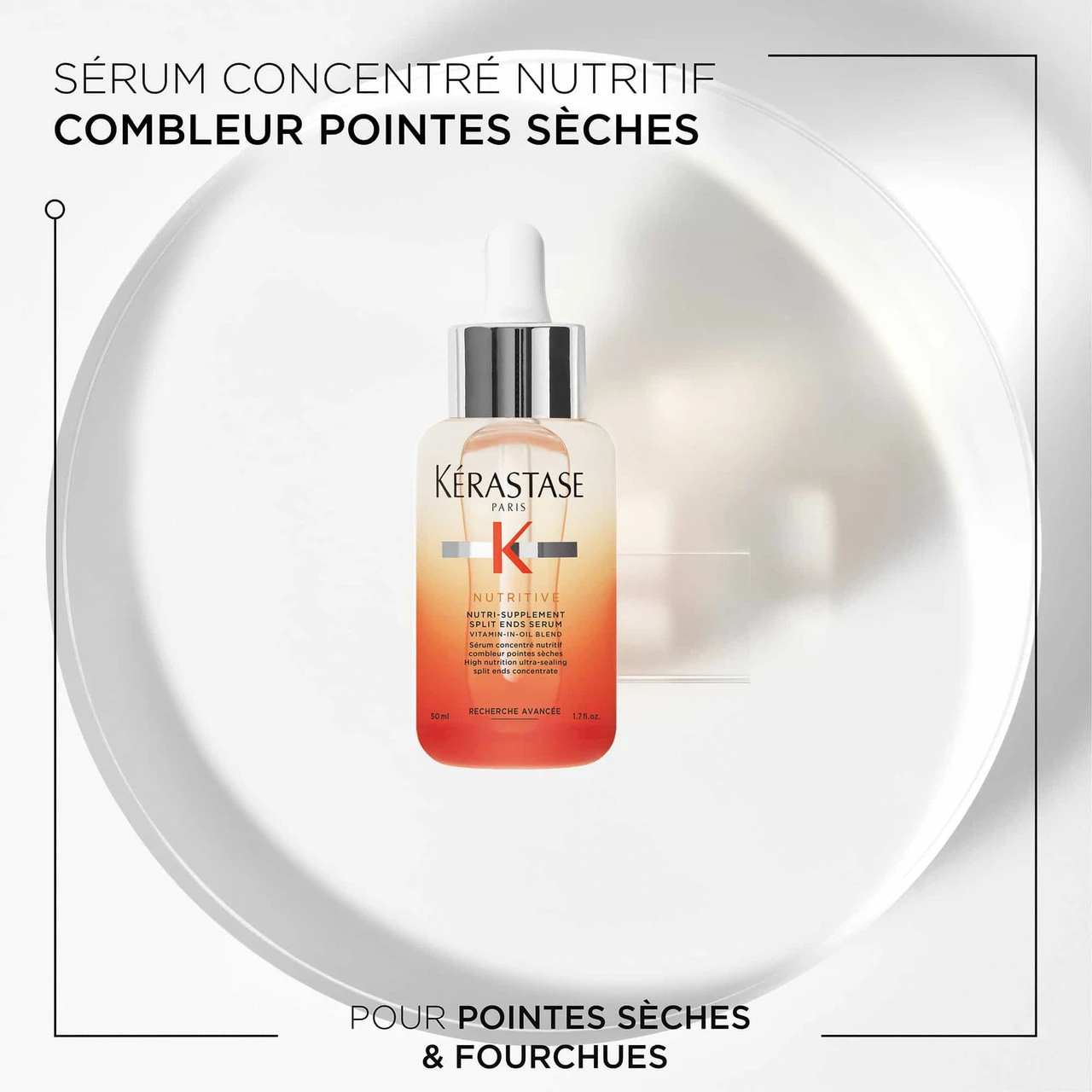 Sérum Concentré Pointes Sèches Nutritive Kérastase 50ml 4 Sérum Concentré Pointes Sèches Nutritive Kérastase 50ml – Image 2
