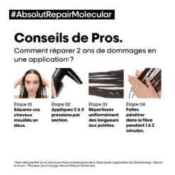 Sérum à Rincer Absolut Repair Molecular L'Oréal Professionnel 250 Ml -AURORA Magasin SERUM A RINCER 4 94256.1694089660