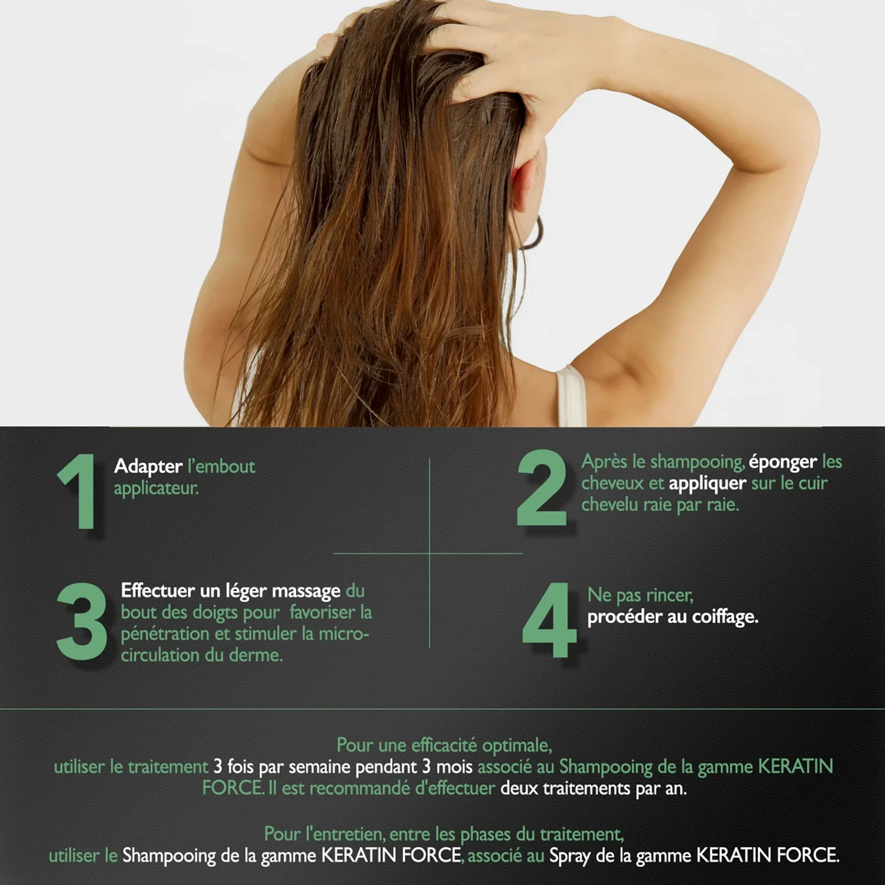 Spray Keratin Force Eugène Perma 200ml 5 Spray Keratin Force Eugène Perma 200ml – Image 3