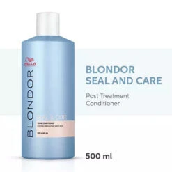 Conditionneur Blondor Soin Seal Care WELLA 500ML -AURORA Magasin soin post eclaircissement seal and care blondor wella 500ml 2 jpg 25286.1689149545